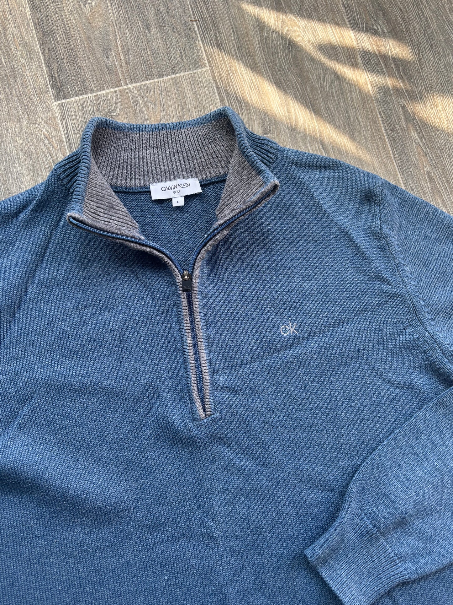 Calvin Klein quarter zip sweatshirt