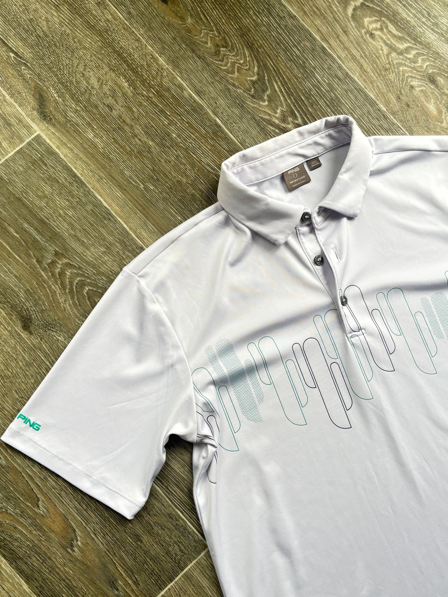 Ping golf polo.