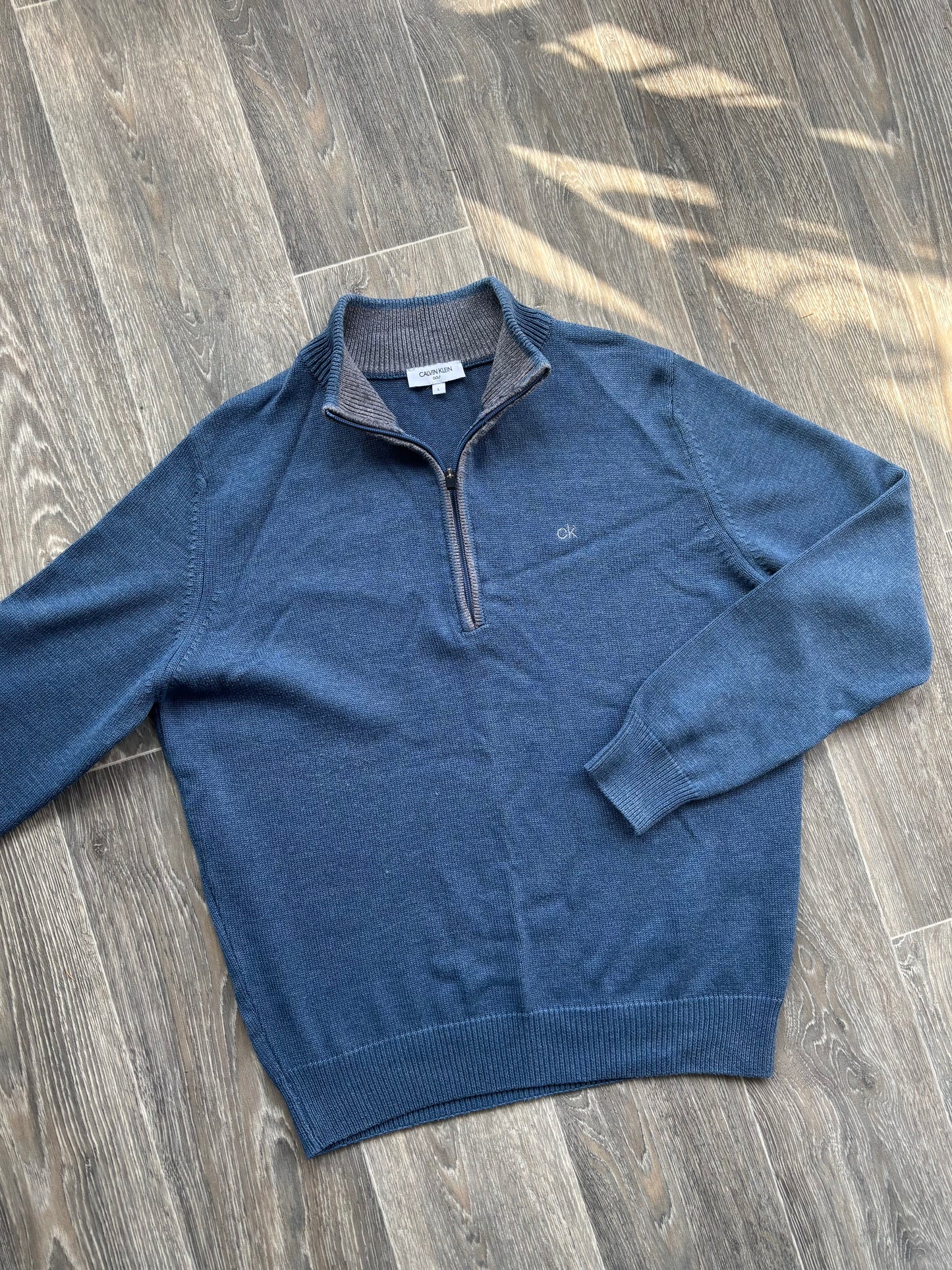 Calvin Klein quarter zip sweatshirt